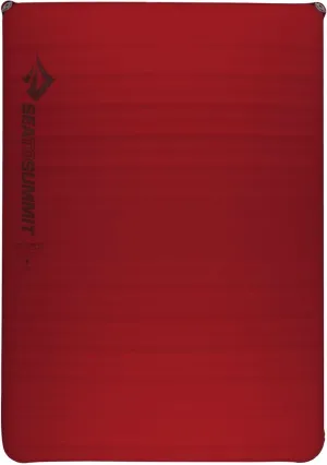 Sea to Summit Comfort Plus Self-Inflating Foam 2-Person Camping Mattress, Crimson Red