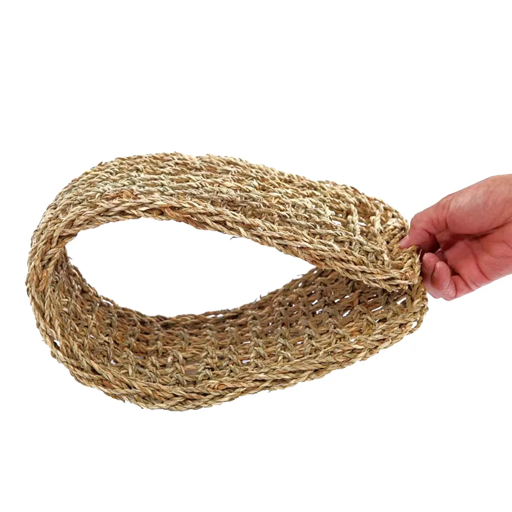 Seaweed Lizard Hammock Swing Pet Lounger Reptile Toy Hanging Bed Mat Small Hermit Crabs Geckos Bed Mats Pet Reptile Accessories
