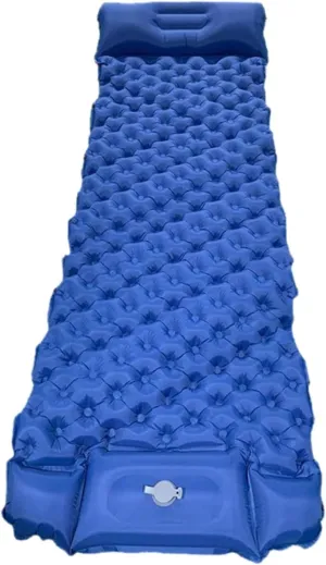 Self Inflating Camping Pad with Pillow Folding Sleeping Mat Travel Trip