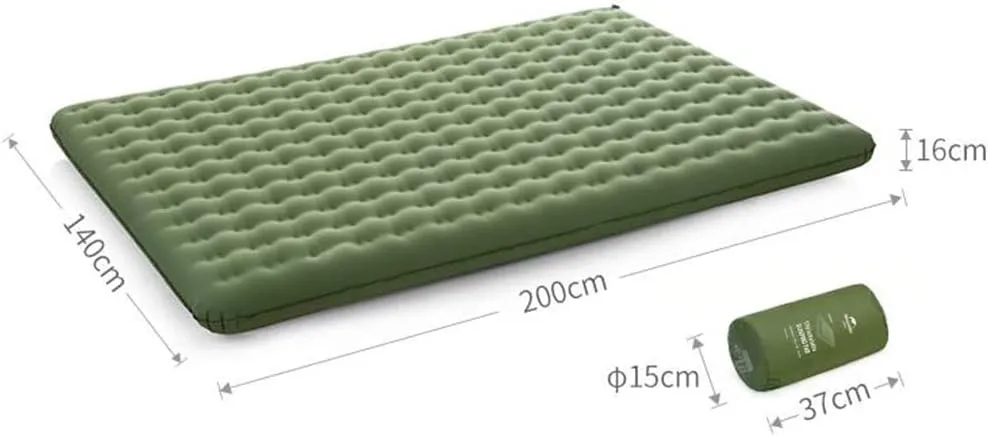 Self-Inflating Pads Double Inflatable Camping Sleeping Pad Waterproof Sleeping Pad Lightweight Portable Air Mattress Suitable for Tent Backpack Camping Hiking Outdoor Tent