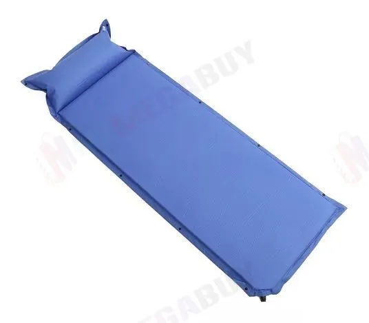 Self Inflating Single Sleeping Mattress Mats Pad Air Bed Camping Hiking* Beige