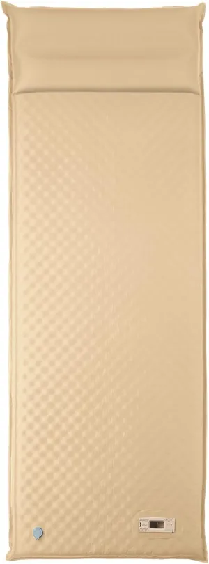 Self Inflating Sleeping Pad with Pump, 3.14" Thick Memory Foam Single Sleeping Mats (Khaki)
