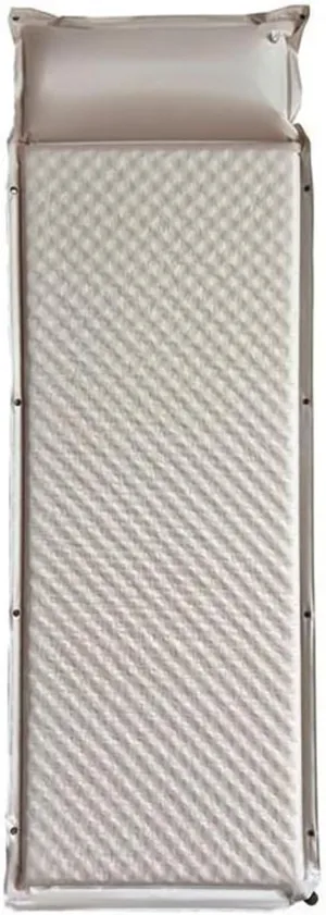 Self Inflating Sleeping PadCamping Sleeping Pad Tent mat Ultralight Infinite Splicing Portable Sleeping Bed with Pillow for Camping Hiking Backpacking Outdoor(Color:Grey,Size:Single Person)