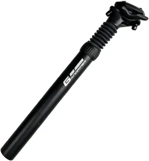 Shock Absorbing Seatpost Bike Suspension Seat Post 350MM Aluminum Alloy Adjustable Spring Coil Vibration Damping Saddle Pole for Mountain Road Bicycle Cycling Comfort