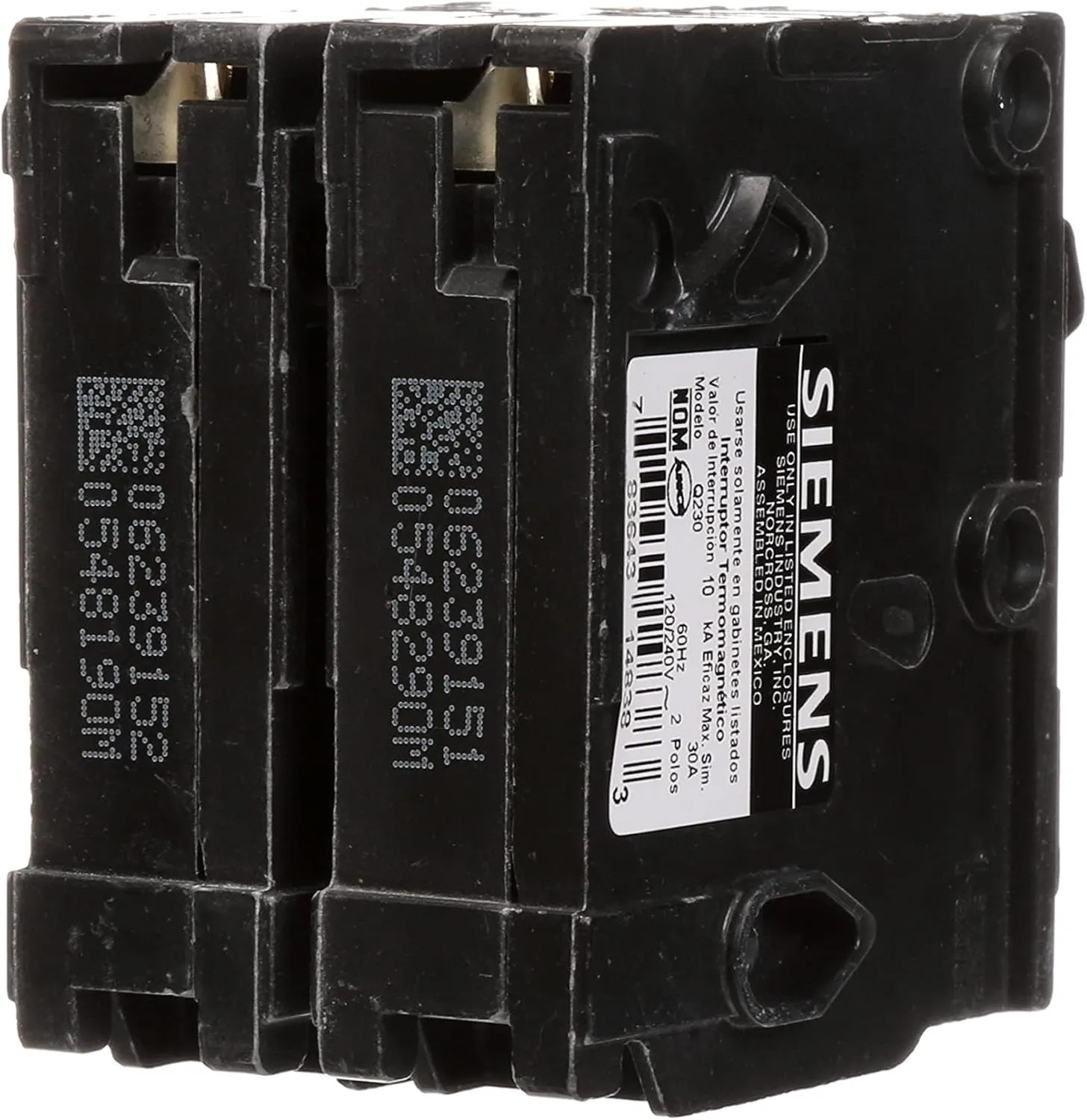 SIEMENS Q230 30-Amp Double Pole Type QP Circuit Breaker