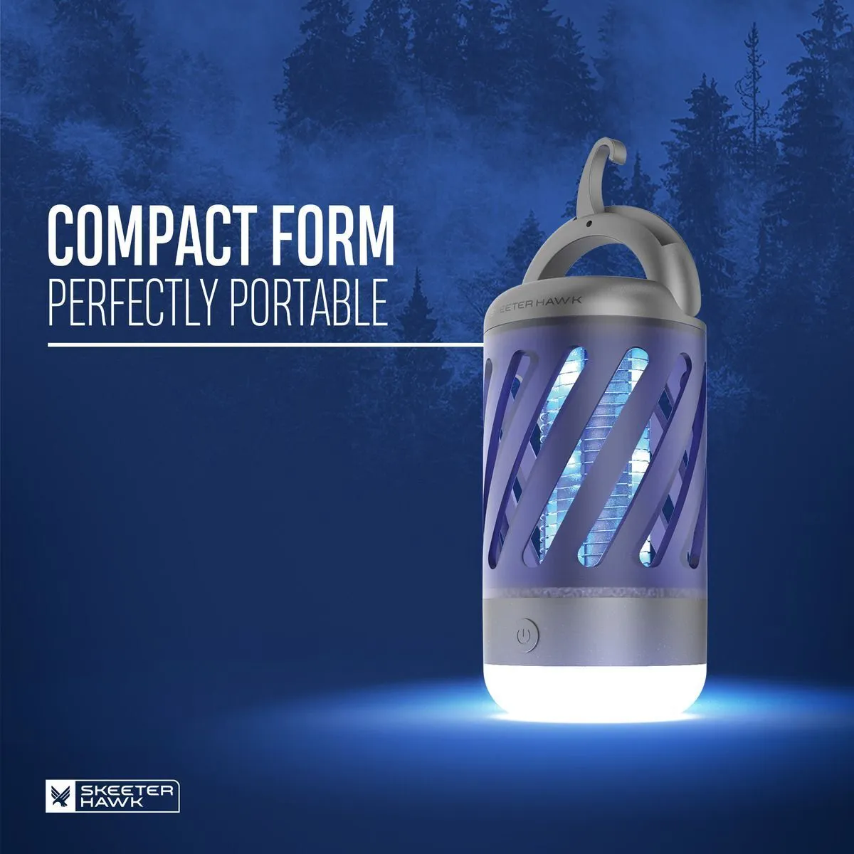 Skeeterhawk Personal Mosquito Zapper & Lantern w/ UV Light & Rechargeable