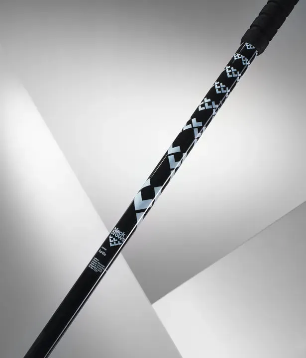 Ski Poles FURTIS Poles - Black & White, Black Crows