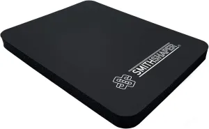 SmithShaper® SUPER PAD Thick Exercise Knee Mat (25.4mm) Cushions Knees and Elbows During Ab Rollouts (ab rolls), Knee Pushups and Planks Workouts/Yoga | Durable, Soft Nitrile Rubber | Resists Odors
