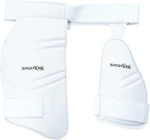 SPORTAXIS Cricket Thigh Guard Pad Set for Adult and Youth for Lower Body Protection.