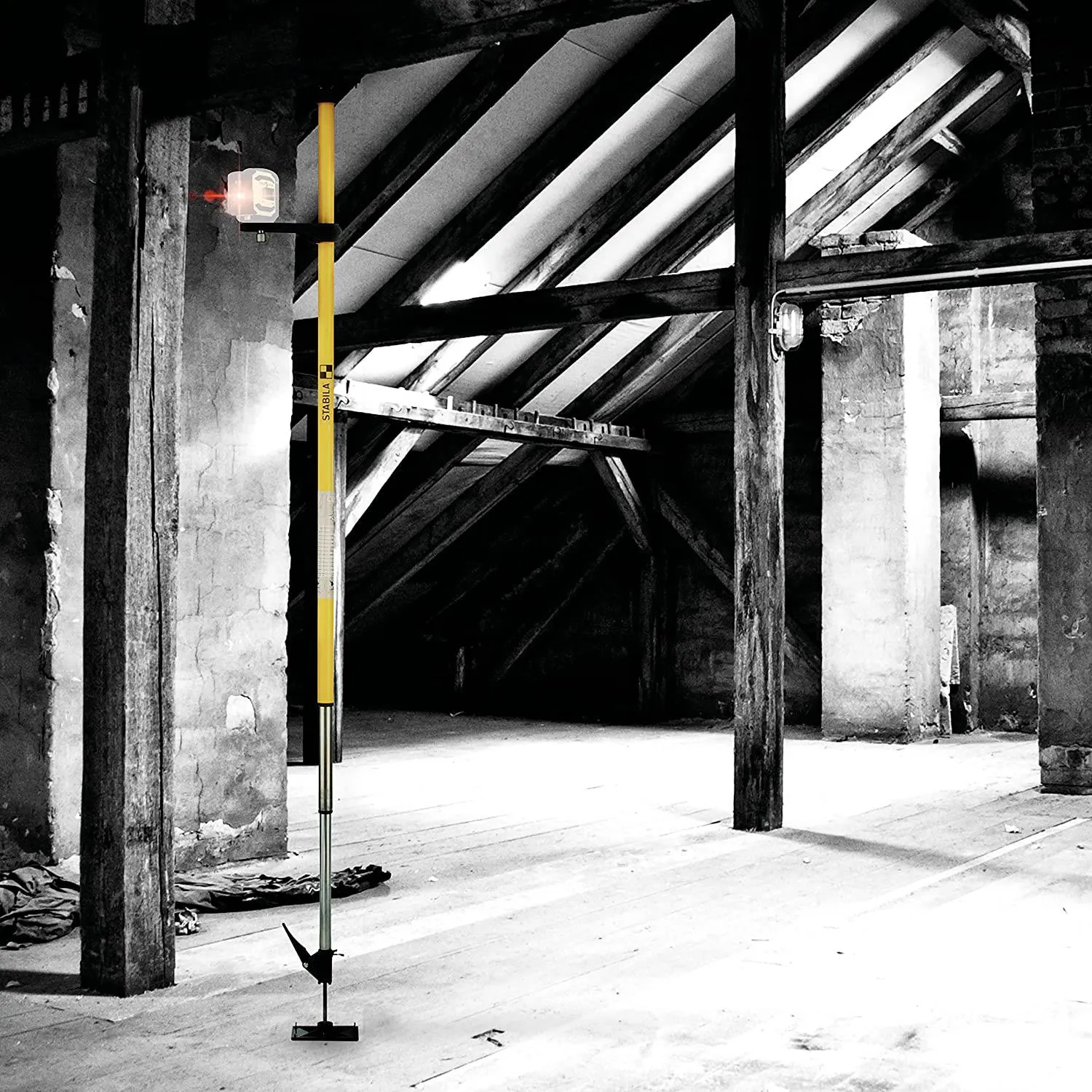 STABILA LT30 - TELESCOPIC LASER POLE 135-365CM
