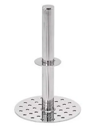 Stainless Steel Jumbo Round Masher - 6"