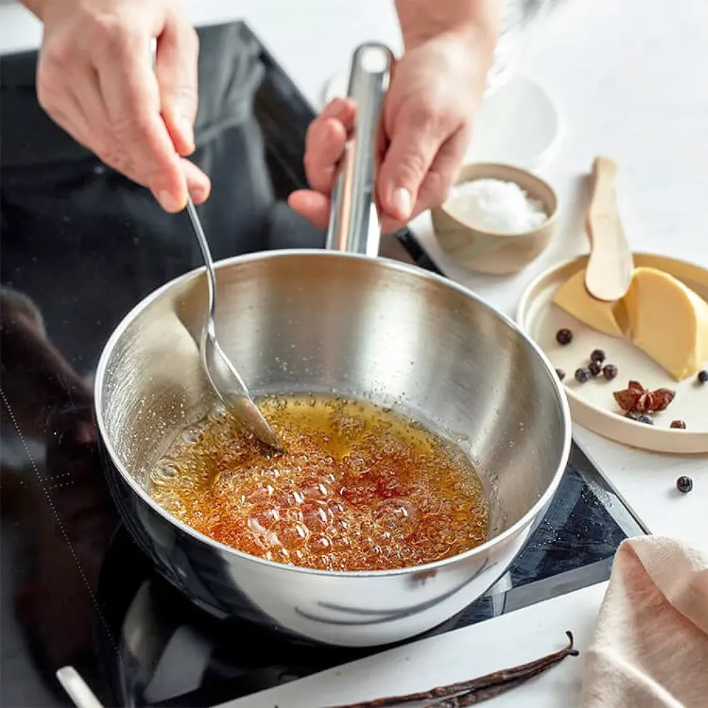 Stainless Steel Saucepan Conical - 1L