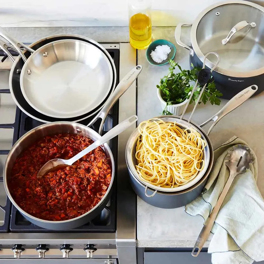 STANLEY ROGERS Bi-Ply Professional Frypan 24cm