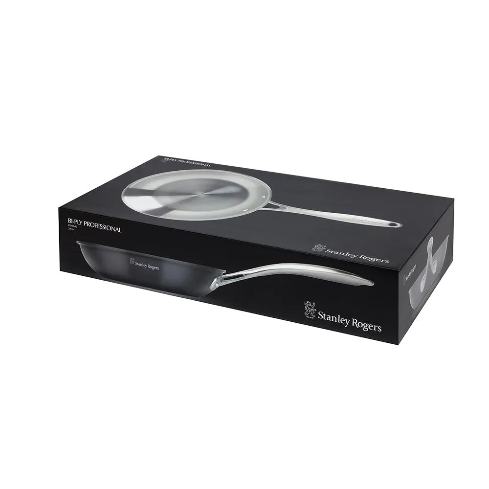 STANLEY ROGERS Bi-Ply Professional Frypan 24cm