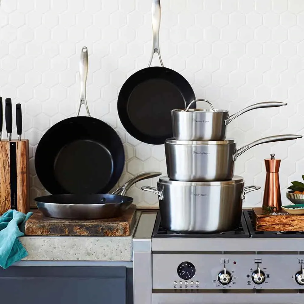 STANLEY ROGERS Conical Tri-Ply Saucepan 16cm/1.25L