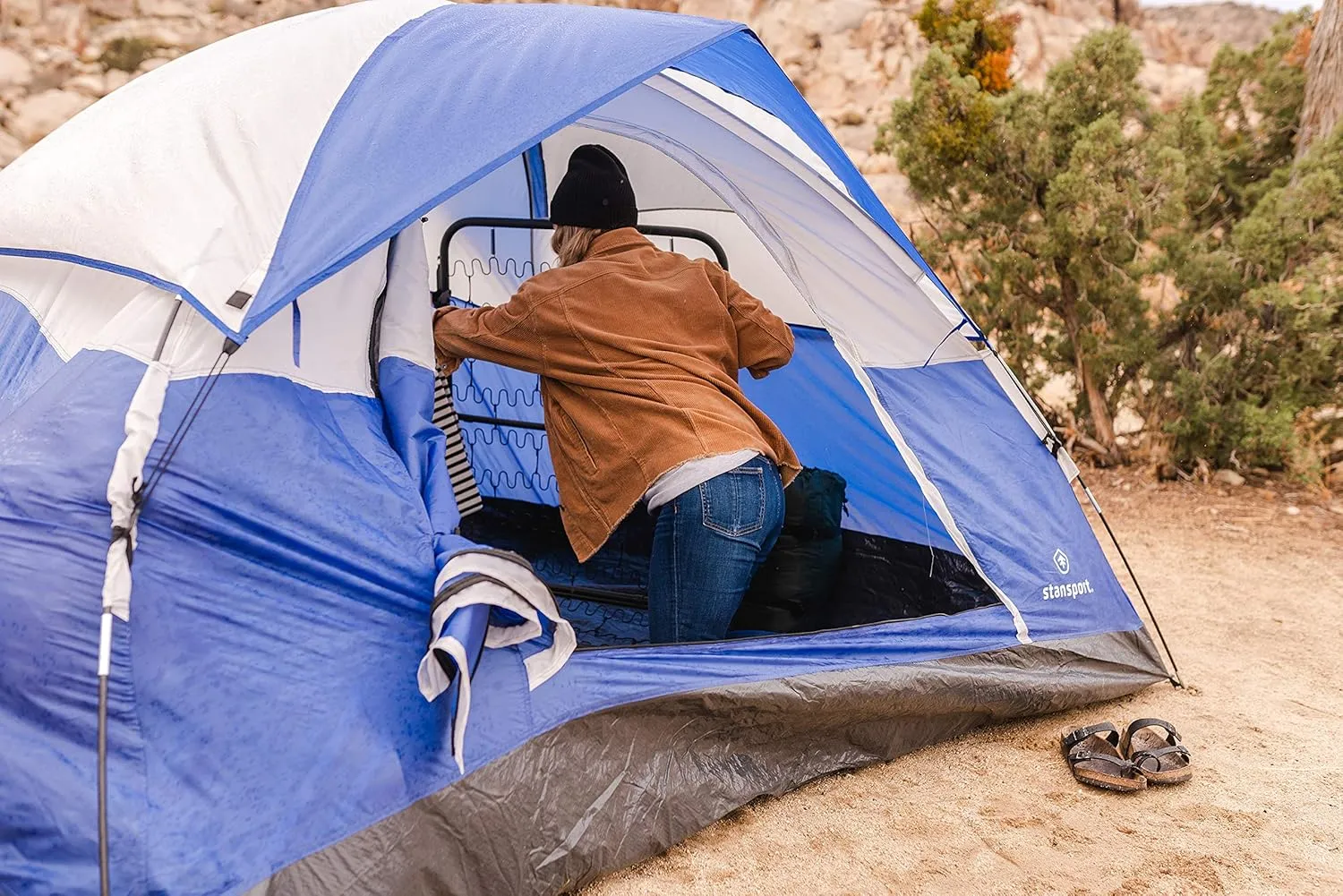 Stansport 4 Person Camping Tent