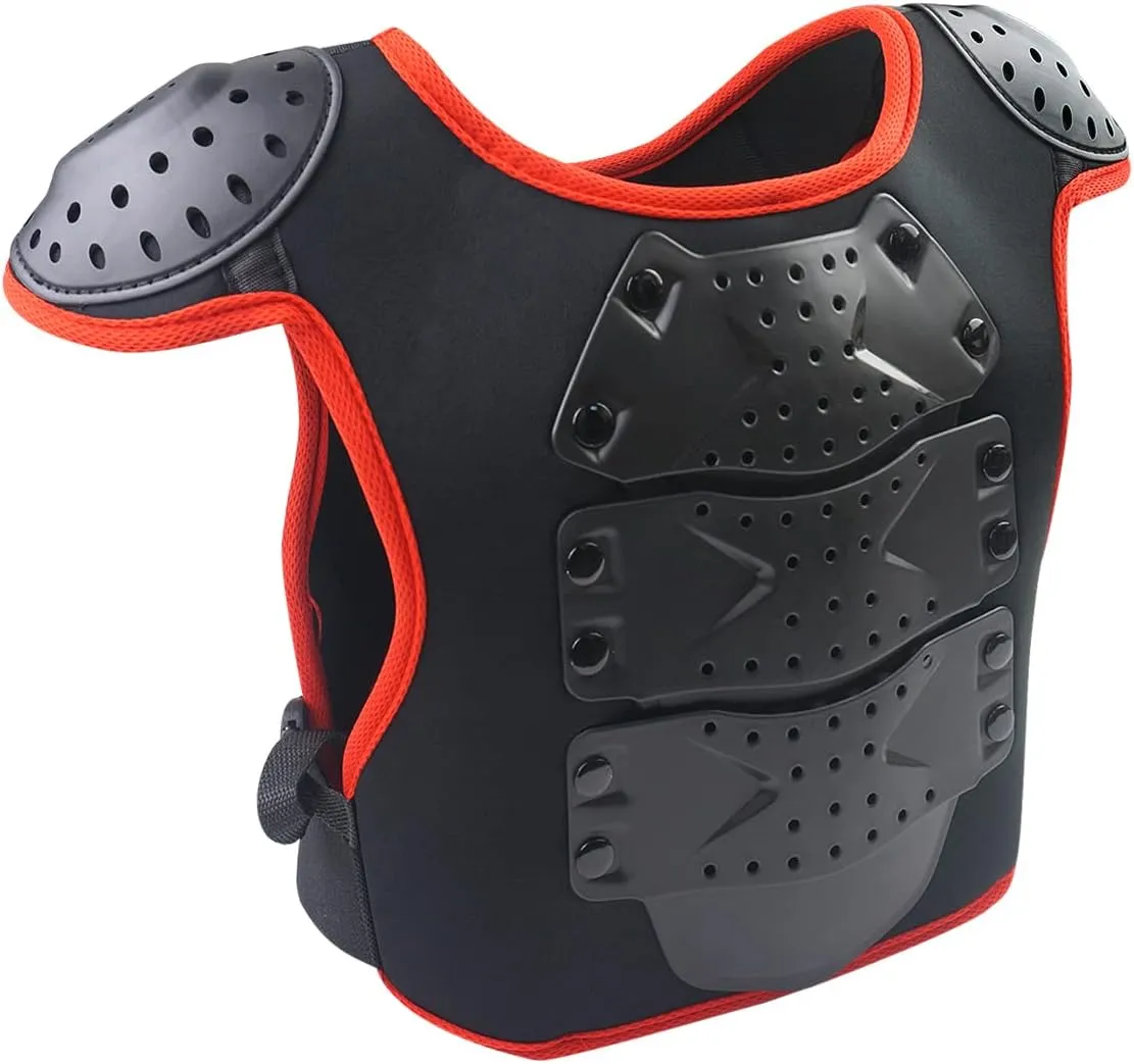 StarknightMT Kids Dirt Bike Gear - Youth Motorcycle Riding Protective Gear Motocross Armor Suit Chest Protector for Boys Girls Mountain Biking Cycling