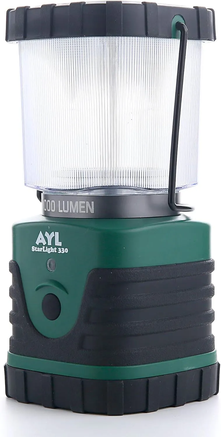 StarLight LED Camping Lantern - Water Resistant - Shock Proof - Long Lasting Up To 6 DAYS - 1000 Lumens Ultra Bright