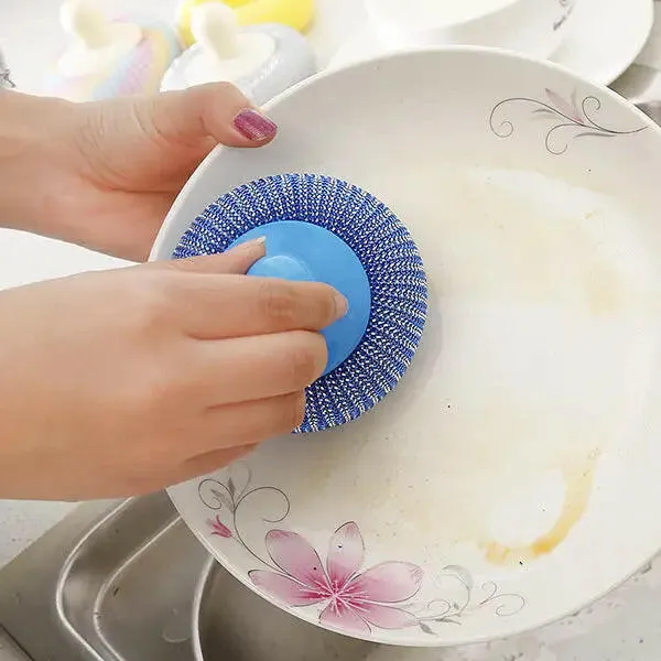 Steel Ball Pot and Dish Washing Tool