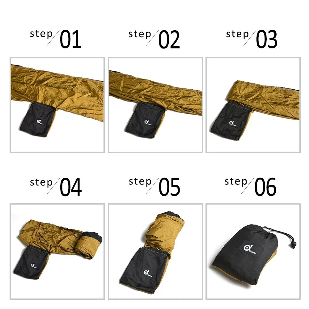 Steel Nylon Carabiners Bulk pricing Highly recommended and Camping Hammock Portable Lightweight Odoland