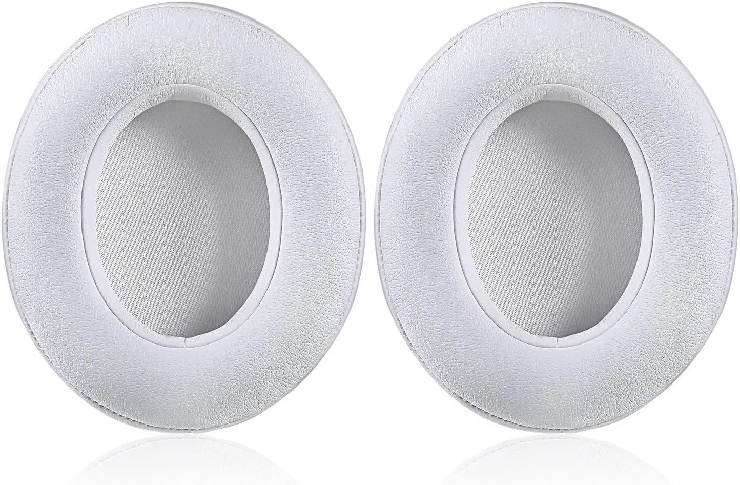 Studio 3 Replacement Earpads Ear Pad Cushion Cover Compatible with Beats by Dr.Dre Studio 2.0 B0500 B0501 Wired/Wireless & Studio 3.0 Over-Ear Headphones (White)