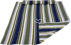 SUNCREAT Outdoor Portable Hammock Pad, 2 Person Polyester Hammock Pad, Dark Green