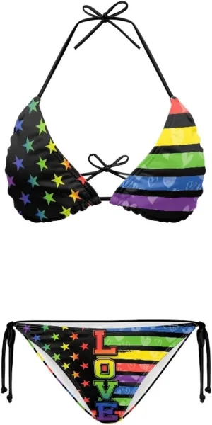 Swimsuits for Women High Waisted String Bikini Sets for Women XS-XXL