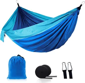 Swings Single Double Outdoor Hammock Swing Parachute Cloth Nylon Hammock Portable Hammock Hammock Chair 106.2x55.1 Inches (9 Colors) Swing Outside Toys (Color : I)