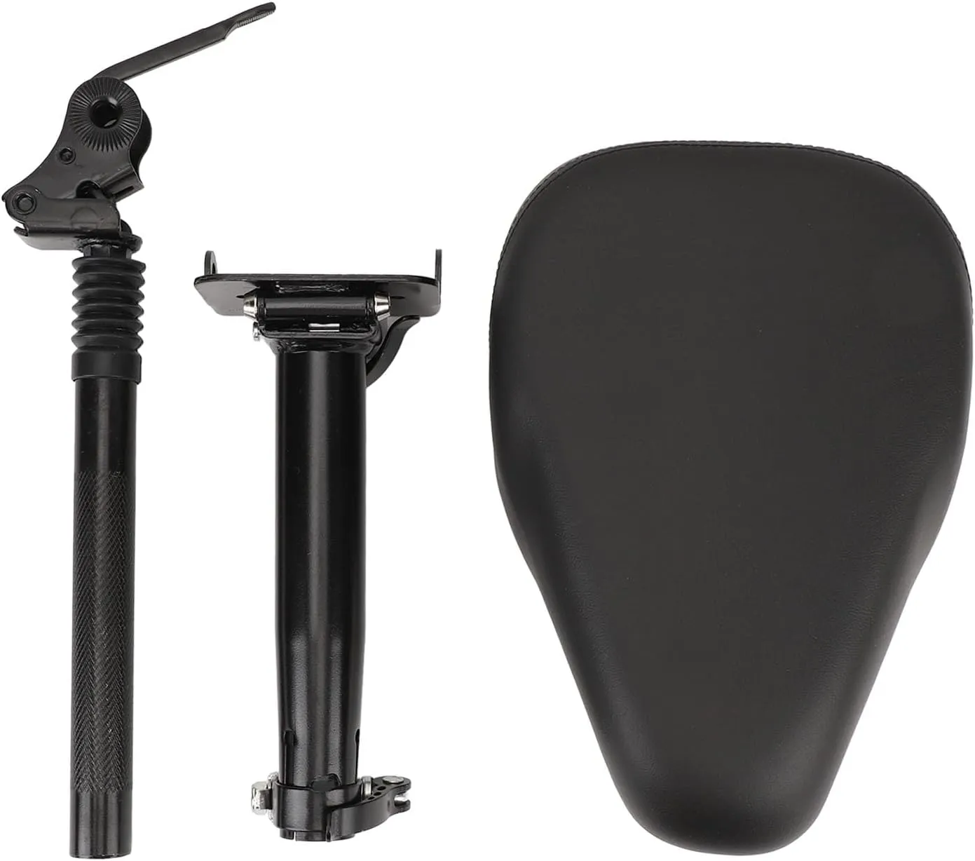 SYH&AQYE 40‑55cm Electric Scooter Seat, Shock Absorbing Seat, High Load Bearing Removable Seat with Aluminum Alloy Pole for M4 Scooters