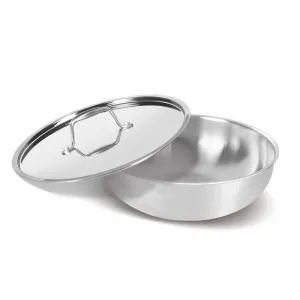 Tasla With Lid - Triply (Milton Procook)