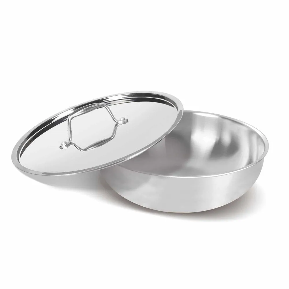 Tasla With Lid - Triply (Milton Procook)