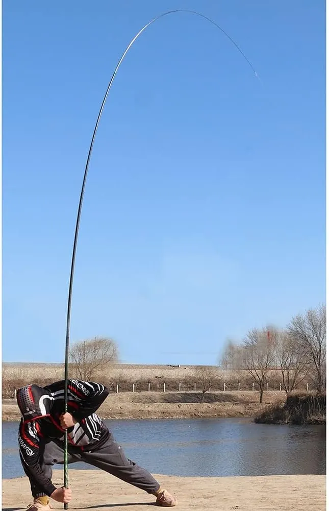 Telescopic Fishing Rod Carbon Super Hard Ultralight for Big Fish 19 Tone 4.5m 5.4m 6.3m 7.2m 8.1m 9m Rivers Lakes Reservoirs Streams