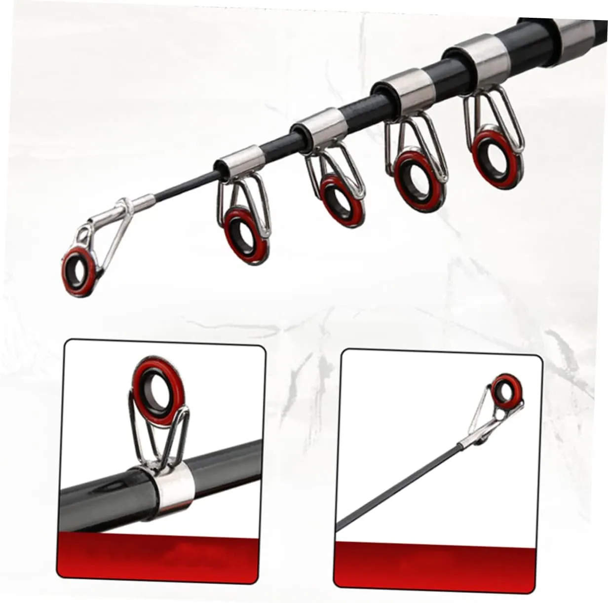 Telescopic Fishing Rod Folding Pole Portable Fishing Accessory Fishing Suplies Fishing Rod for Fish