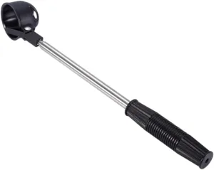 Telescopic Golf Ball Picker Self-Locking Scoop Retriever Pole Collector Tube Anti-Skid Grip for Easy Retrieval