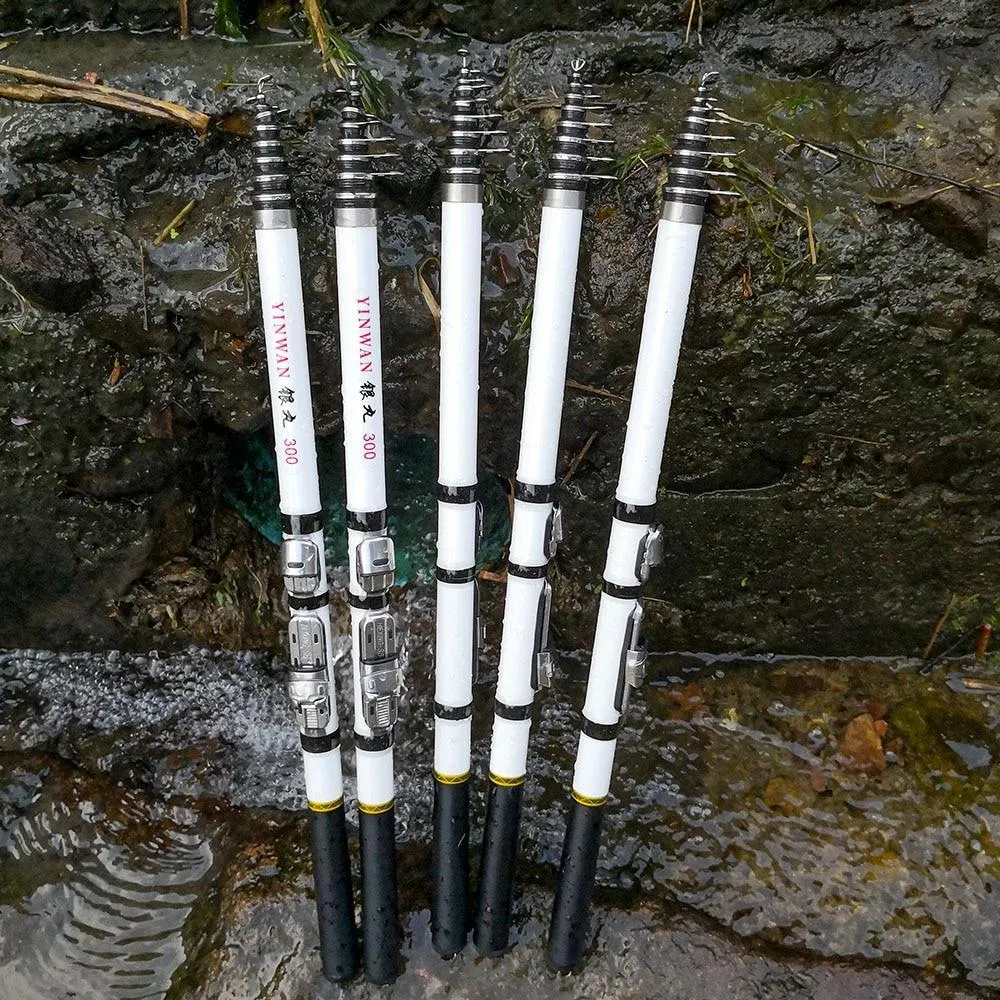 TELESCOPIC SPINNING FISHING ROD