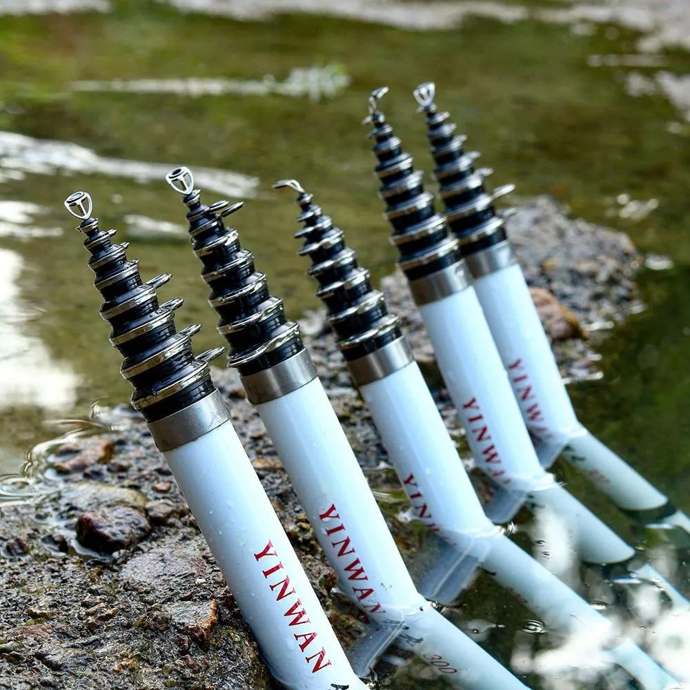 TELESCOPIC SPINNING FISHING ROD