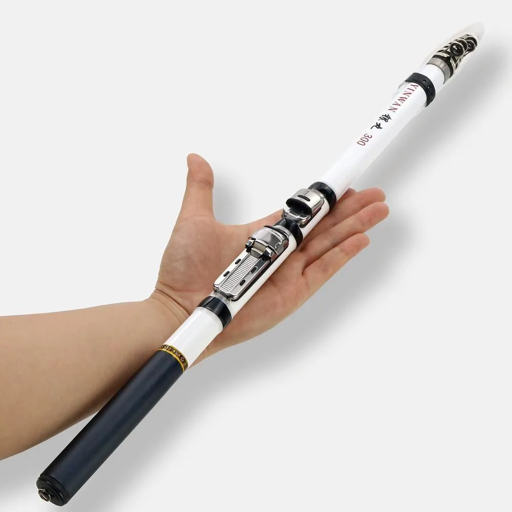 TELESCOPIC SPINNING FISHING ROD