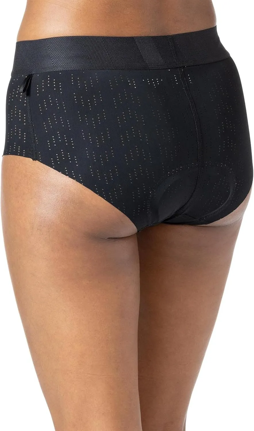 Terry Cyclo Brief 2.0 Bike Liner - Women's No-Show Breathable Padded Cycling Underwear - 2 inch Inseam