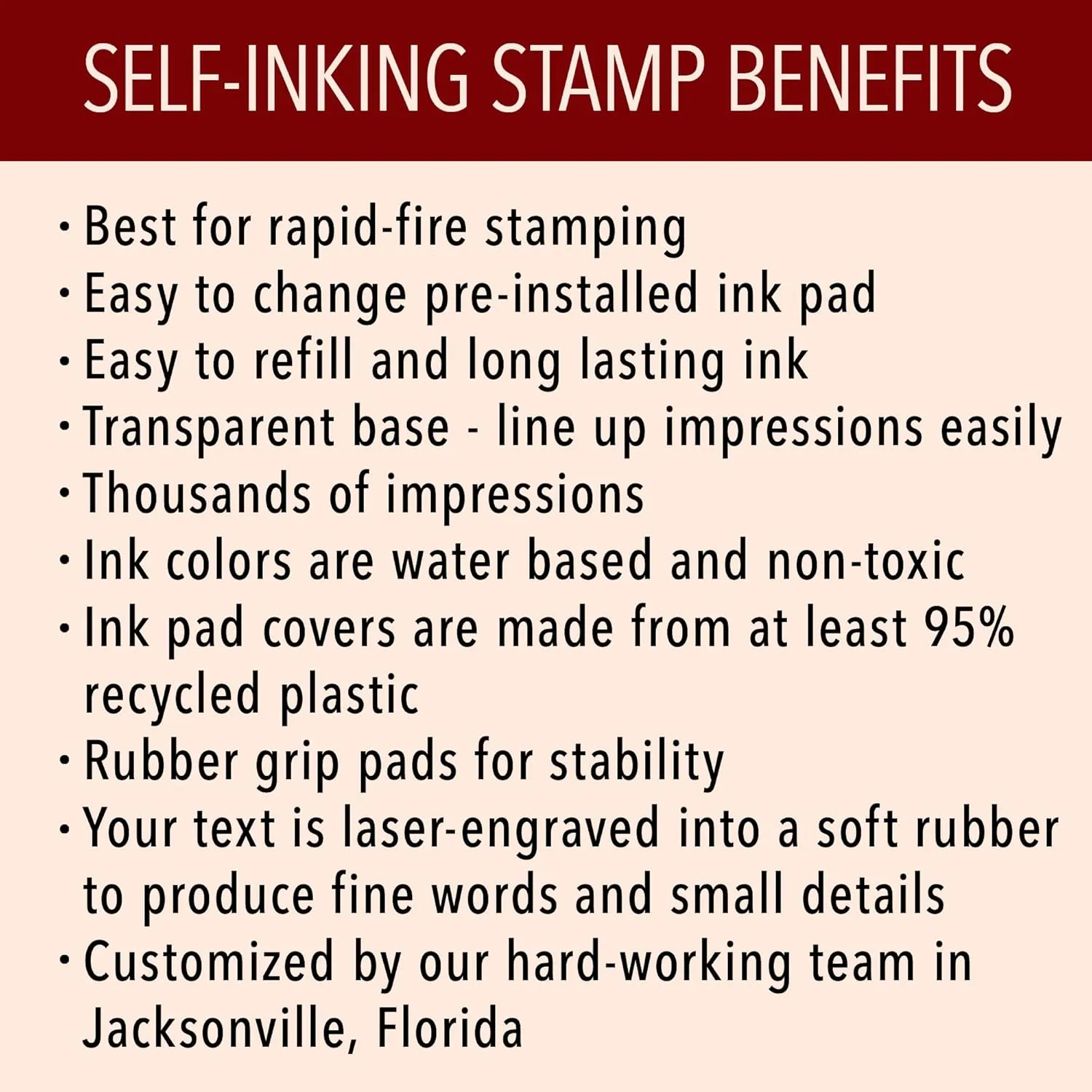 The Duncans Personalized Self-Inking Address Stamp | Envelope Return Address Stamp for Couples and Families | Custom Rubber Address Stamp (1, Xtra Large)