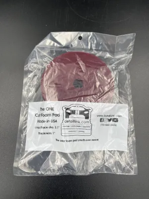The  One Cut Foam Pad 3' Maroon