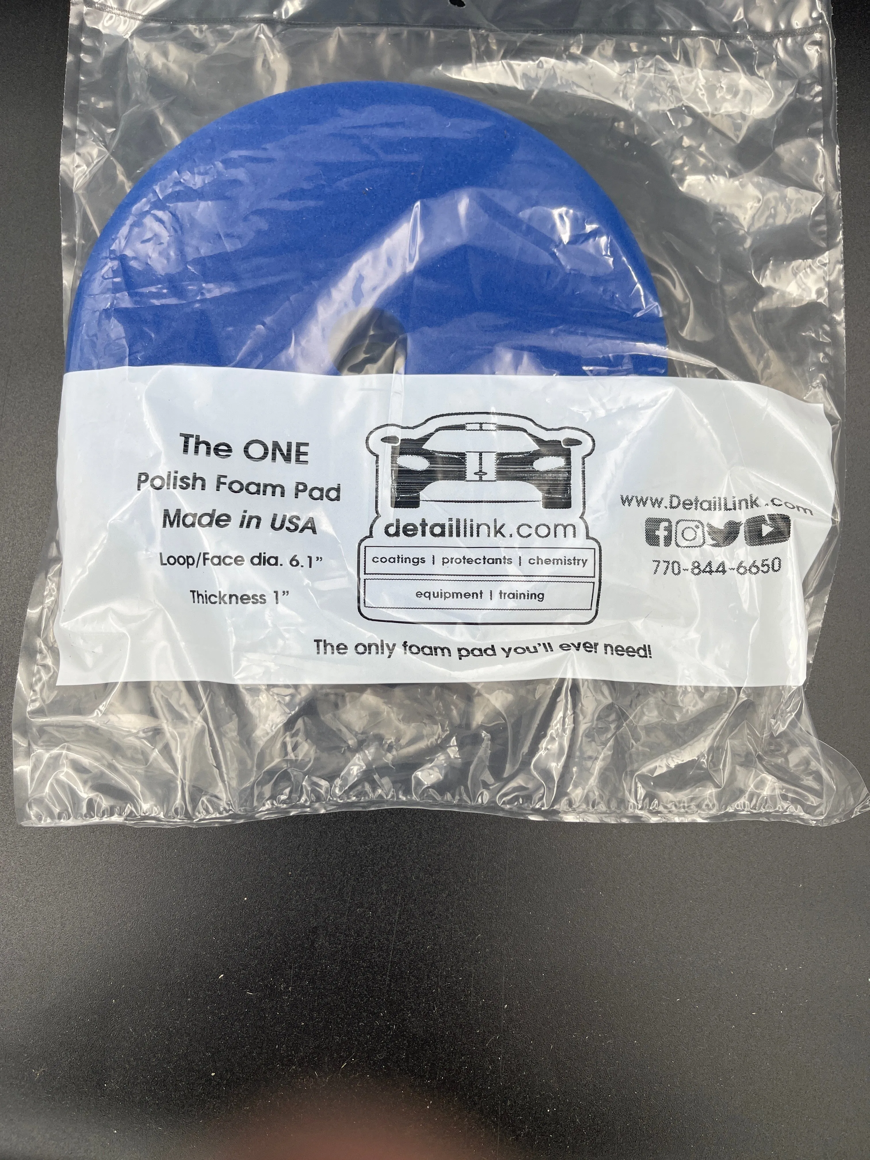 The One Polish Foam Pad 6' Blue