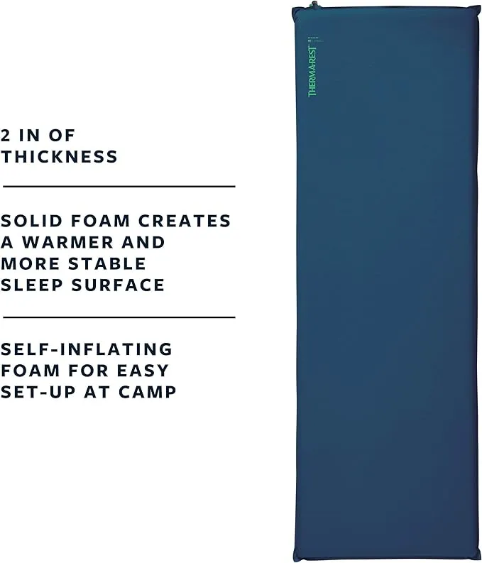 Therm-a-Rest Basecamp Self-Inflating Camping Sleeping Pad