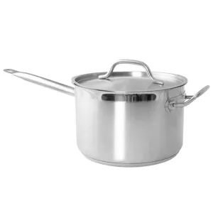 Thundergroup 7.6 QT 18/8 STAINLESS STEEL SAUCE PAN