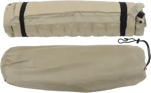 Topyond Khaki Self-Inflating Sleeping Pad - Waterproof, Thickened and Durable Polyester Foam Camping Mattress for Outdoor Camping Adventures and Hiking