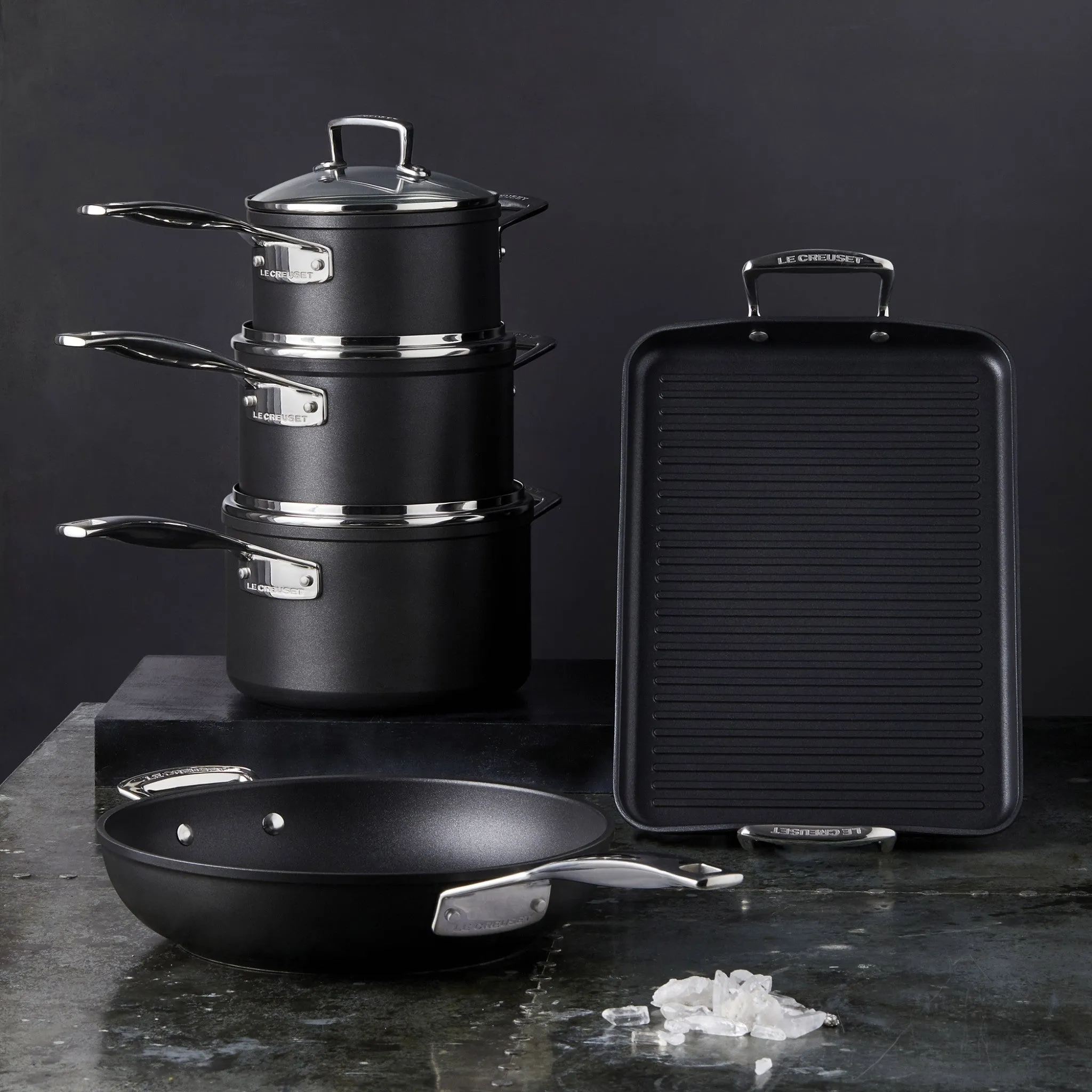 Toughened Saucepan with Glass Lid | Non-Stick | 20cm