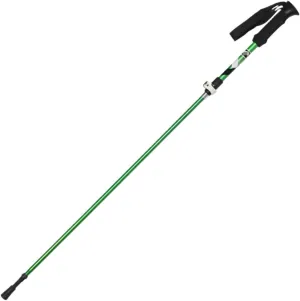 Travel Trekking Pole Telescopic AdjustableTrekking Poles Ultraligh Hiking Walking Sticks for Camping Backpacking Outdoor Activities(Green,110cm)