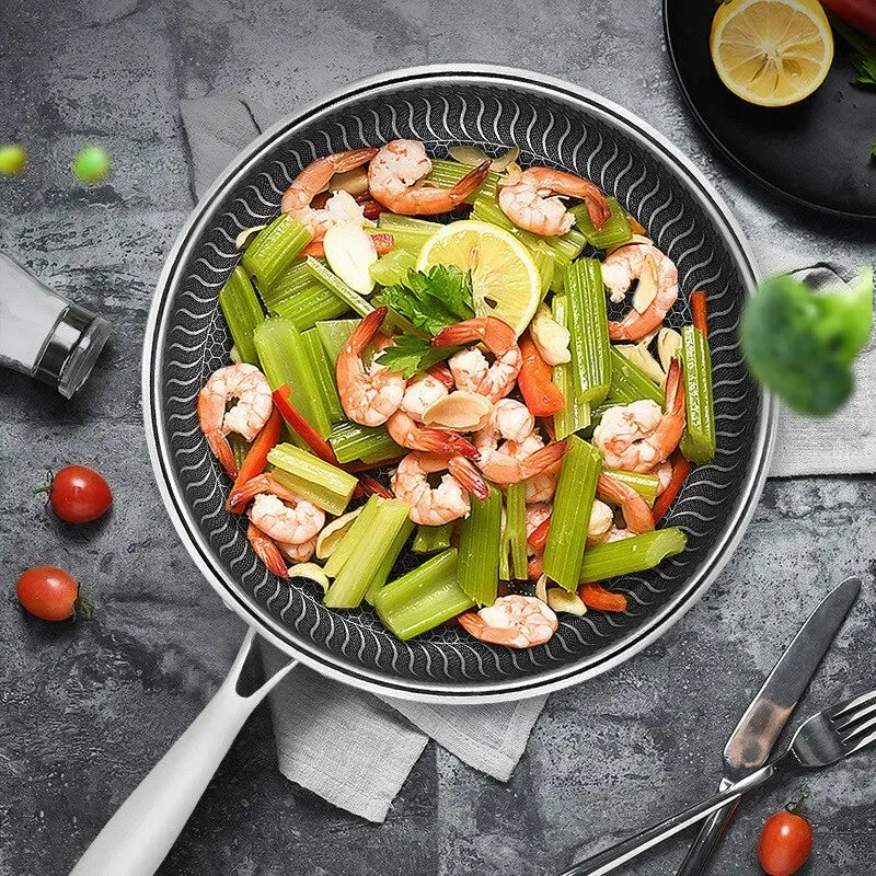Tri-Hex Stainless Fusion Cookware