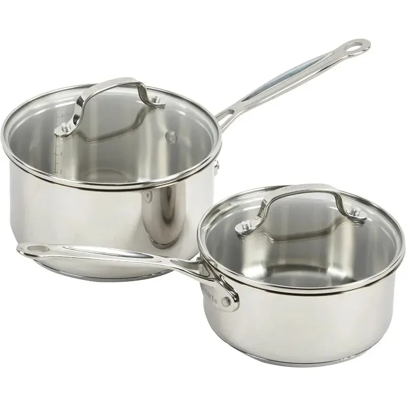 Tri-Ply Clad Stainless Steel Cookware Set