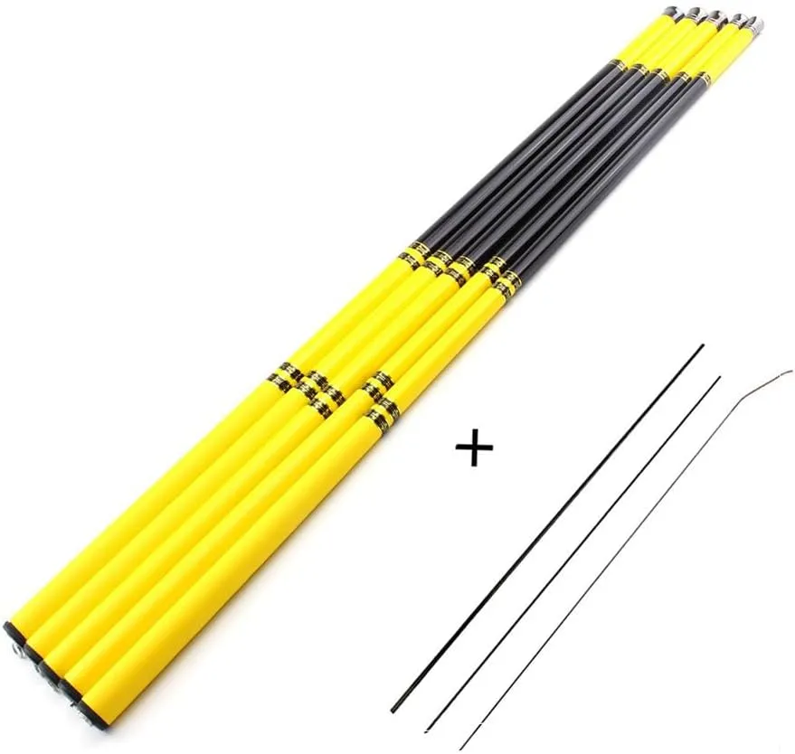Ultra Light Fishing Pole Carbon Fiber Telescopic Fishing Rod 3.6M-7.2M