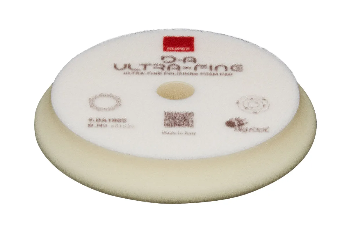 Ultrafine White DA foam pad, contour edge design, 150mm(6in)